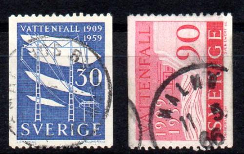 Schweden Jahr 1959 Nr. 437/38 (o)
